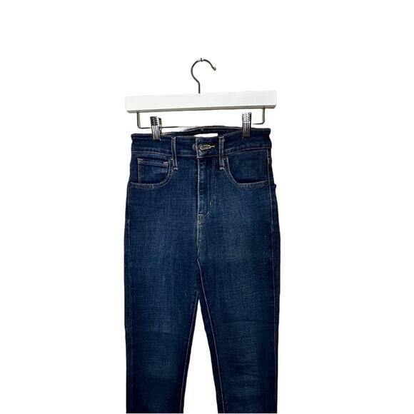 Levi’s 721 High Rise Dark Wash Skinny Jean Size 24 - Picture 3 of 7